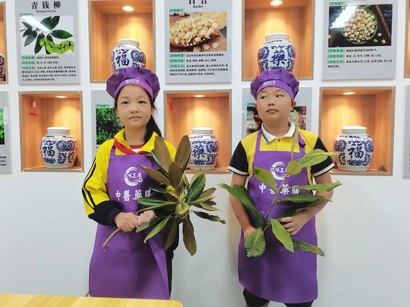 邵阳市五里牌小学“民族团结话中秋”活动在玖味中医药膳研学实践教育基地顺利举行